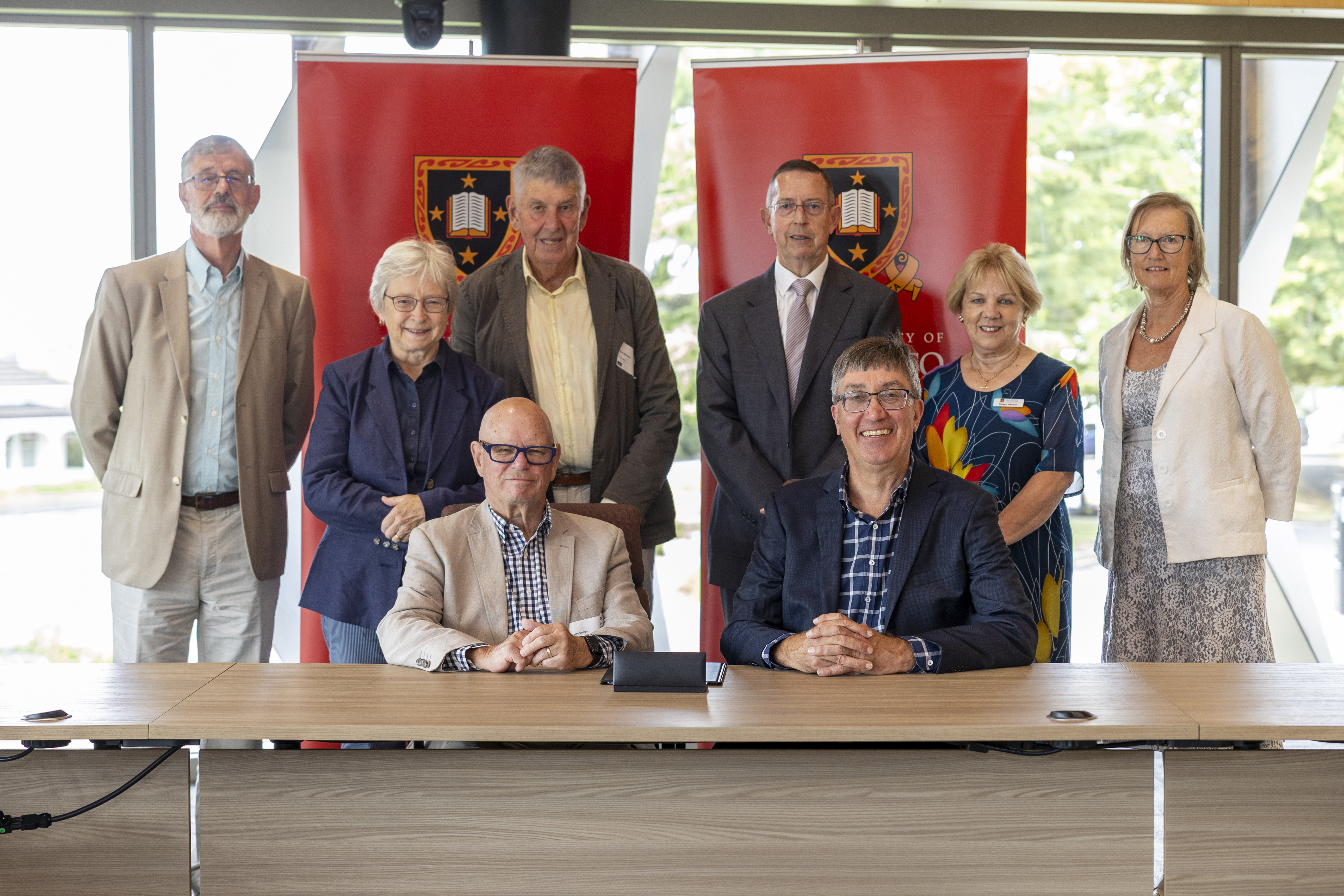 George Mason Charitable Trust Gift Agreement Signing 16