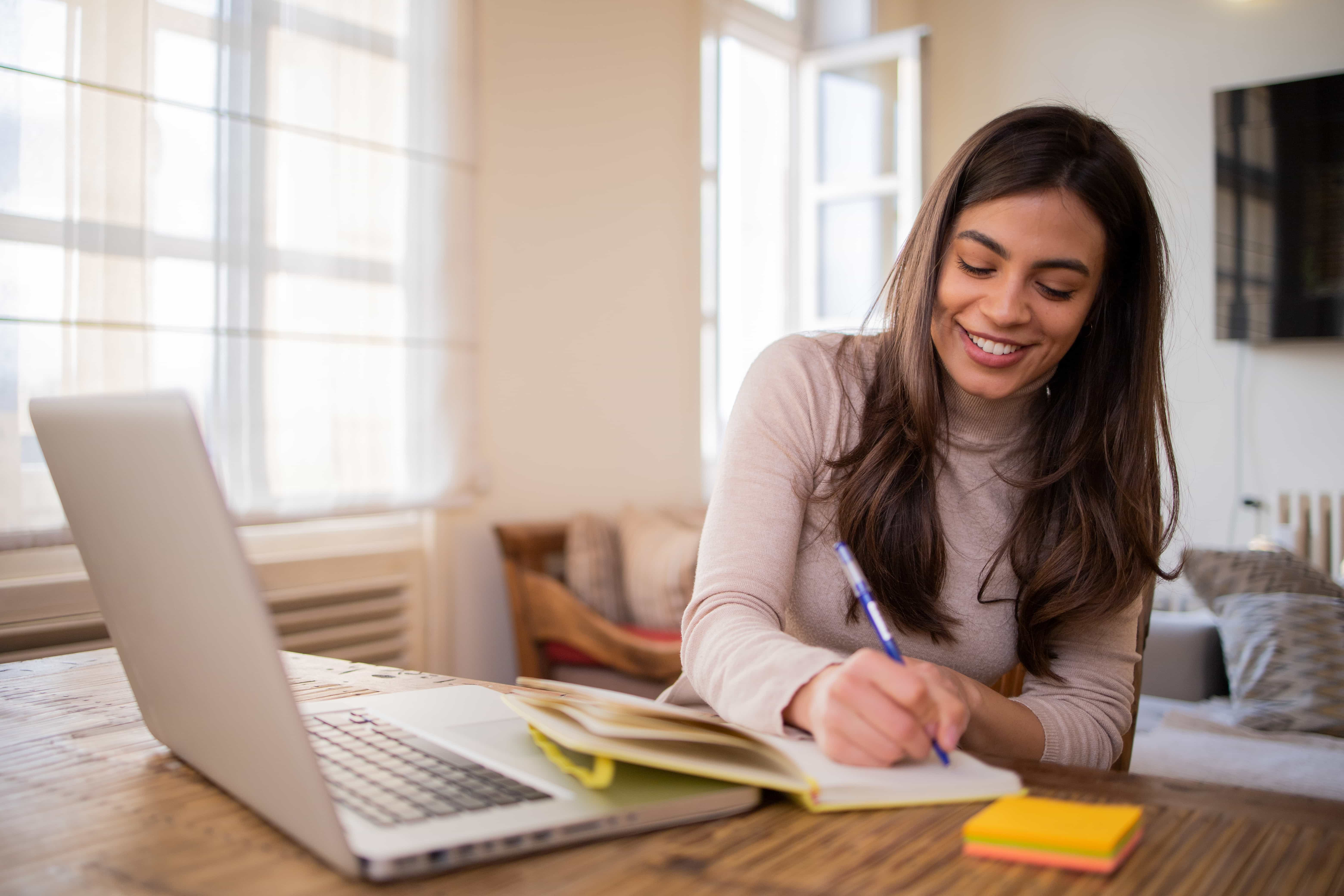 PG student studying