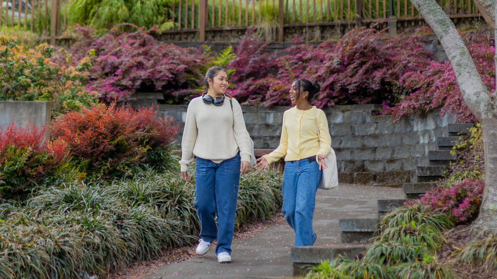 two-students-walking-past-tree